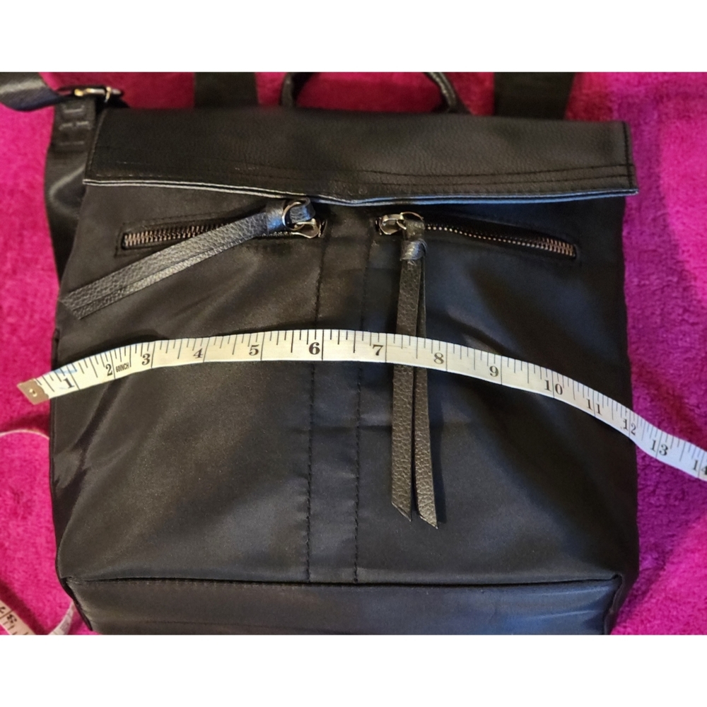 New Botkier New York Backpack Black Vegan Leather - Picture 13 of 16
